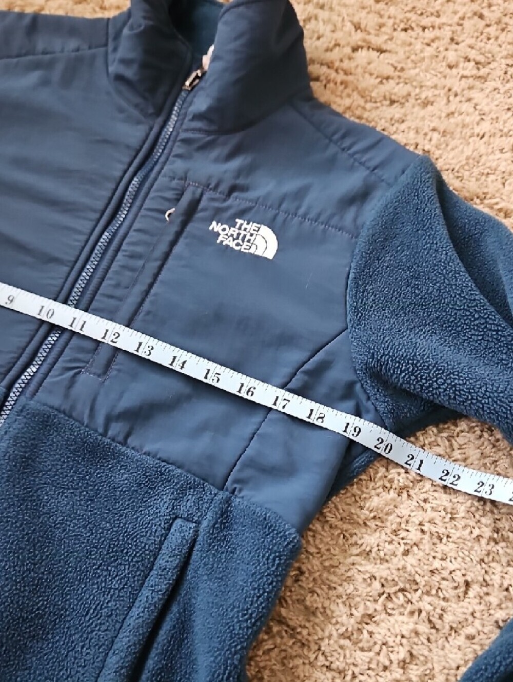The North Face Women's Denali Fleece Jacket- Navy - Picture 3 of 10